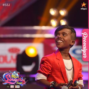 vijay tv super singer poovaiyar