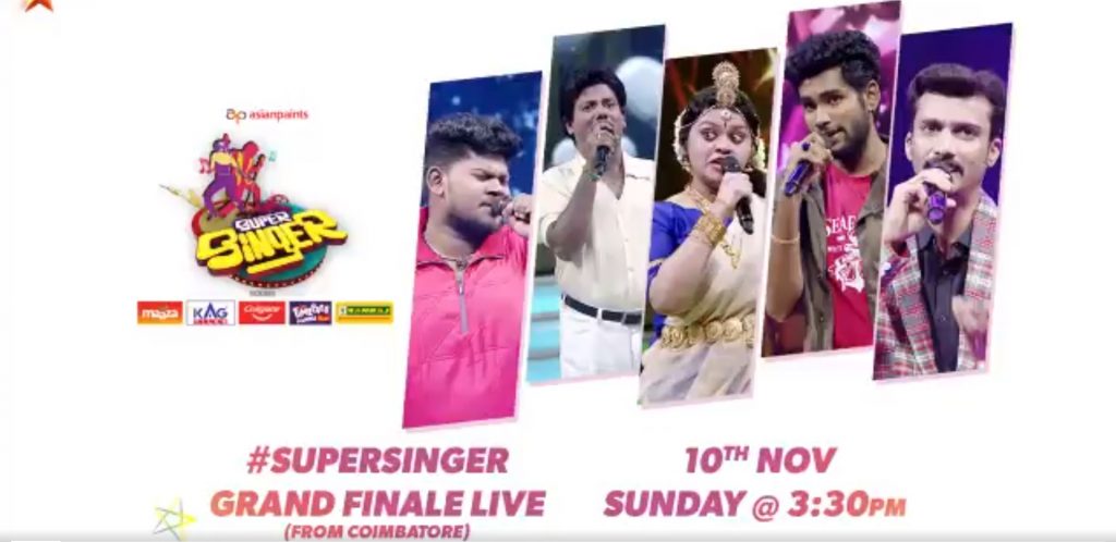 Super singer latest nominations Finale week