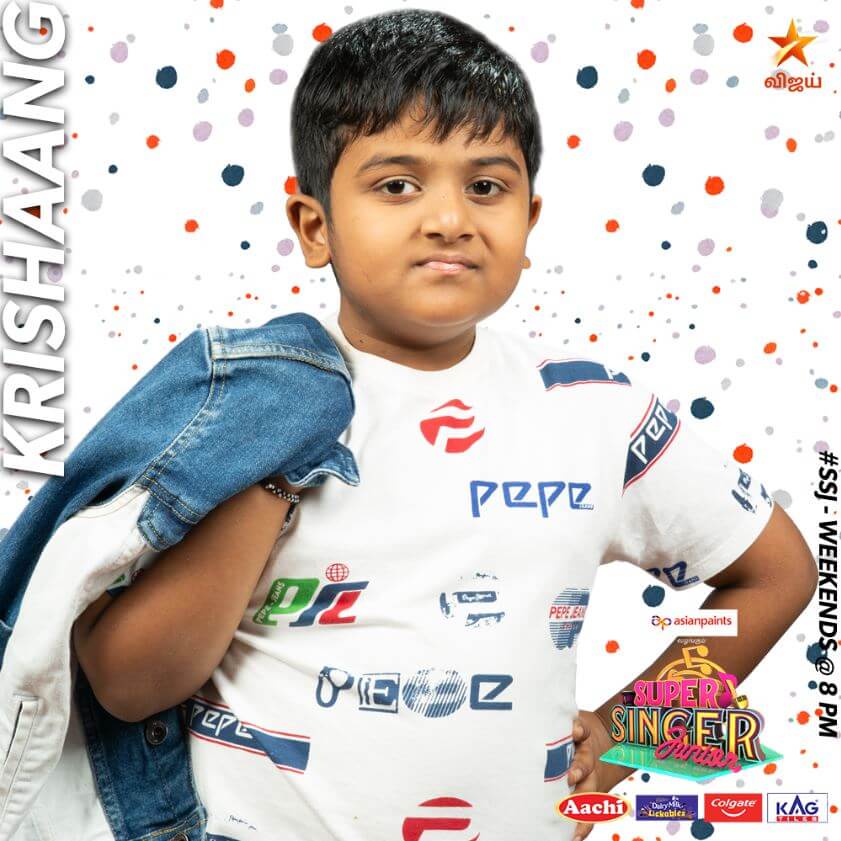 Krishaang Super singer Junior 7 Contestant 2020