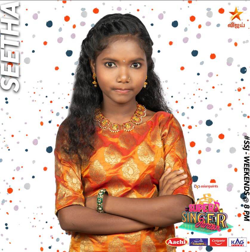 Seetha Super singer Junior 7 Contestant 2020