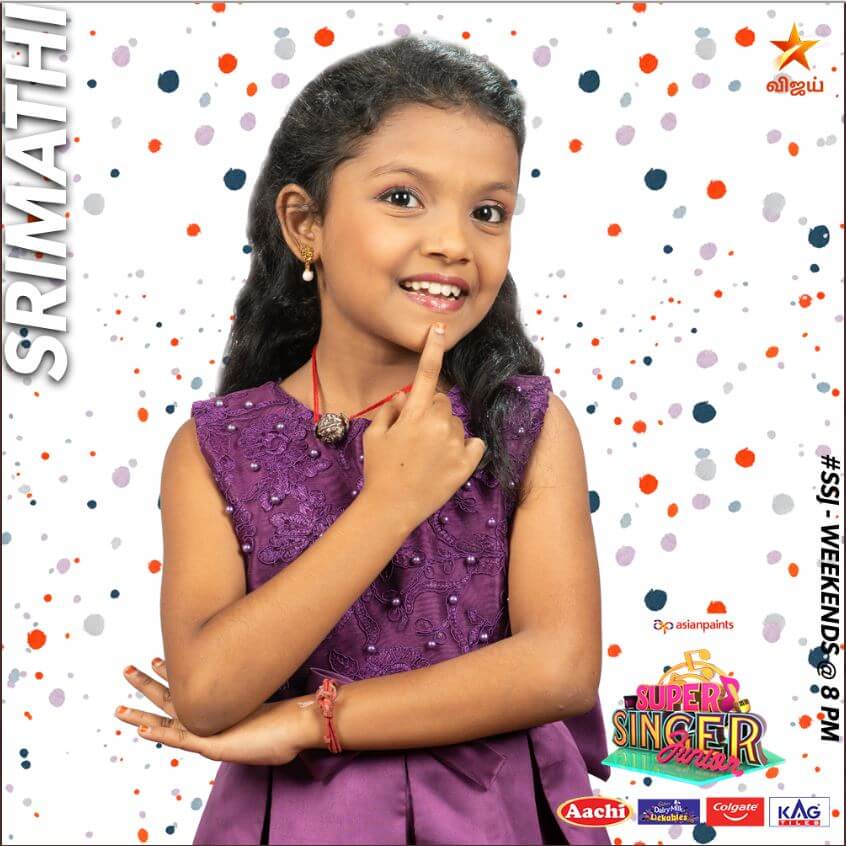 Srimathi Super singer Junior 7 Contestant 2020
