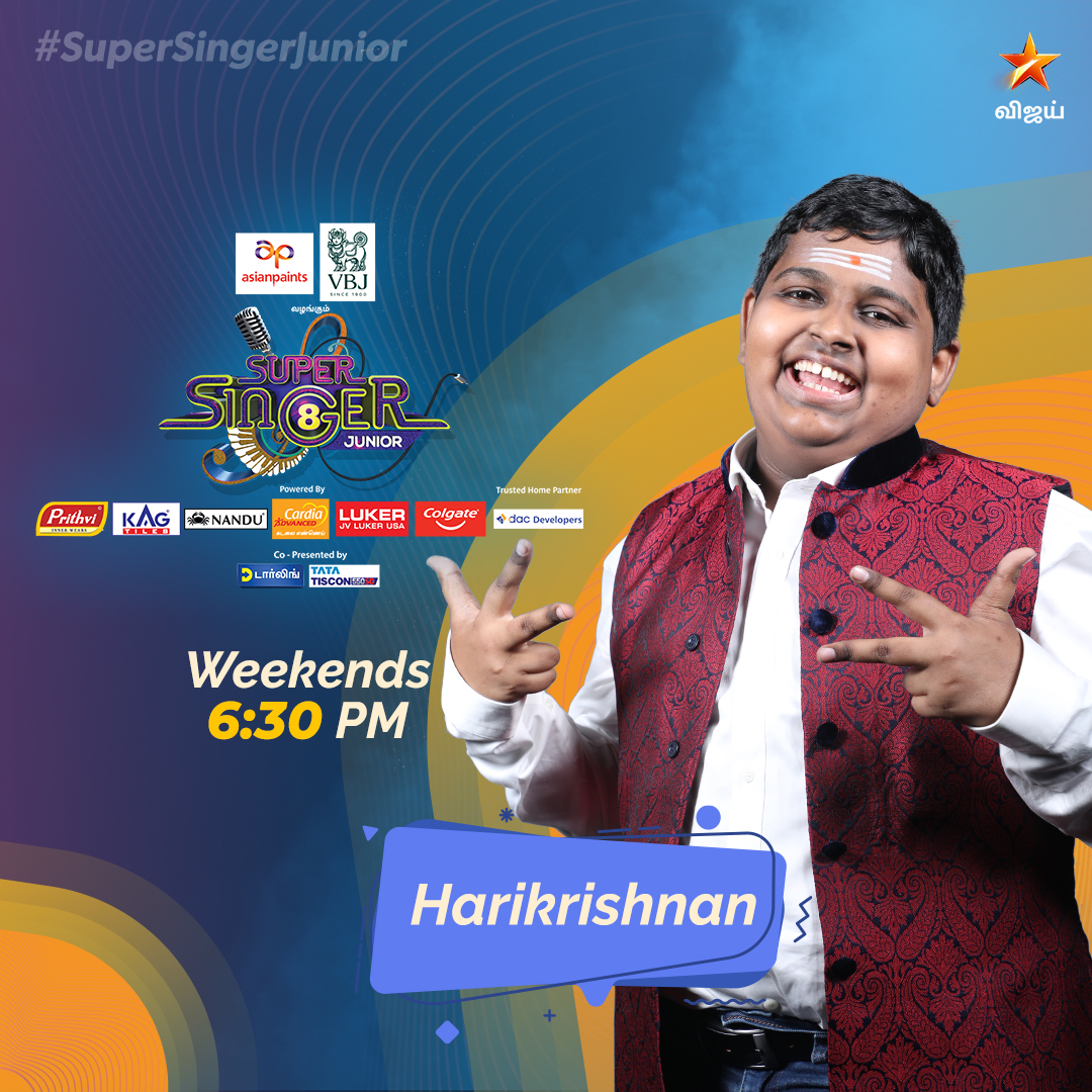 harikrishnan Super singer 8
