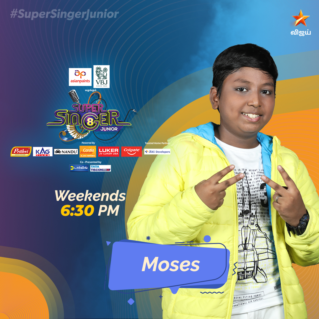 moses Super singer junior 8