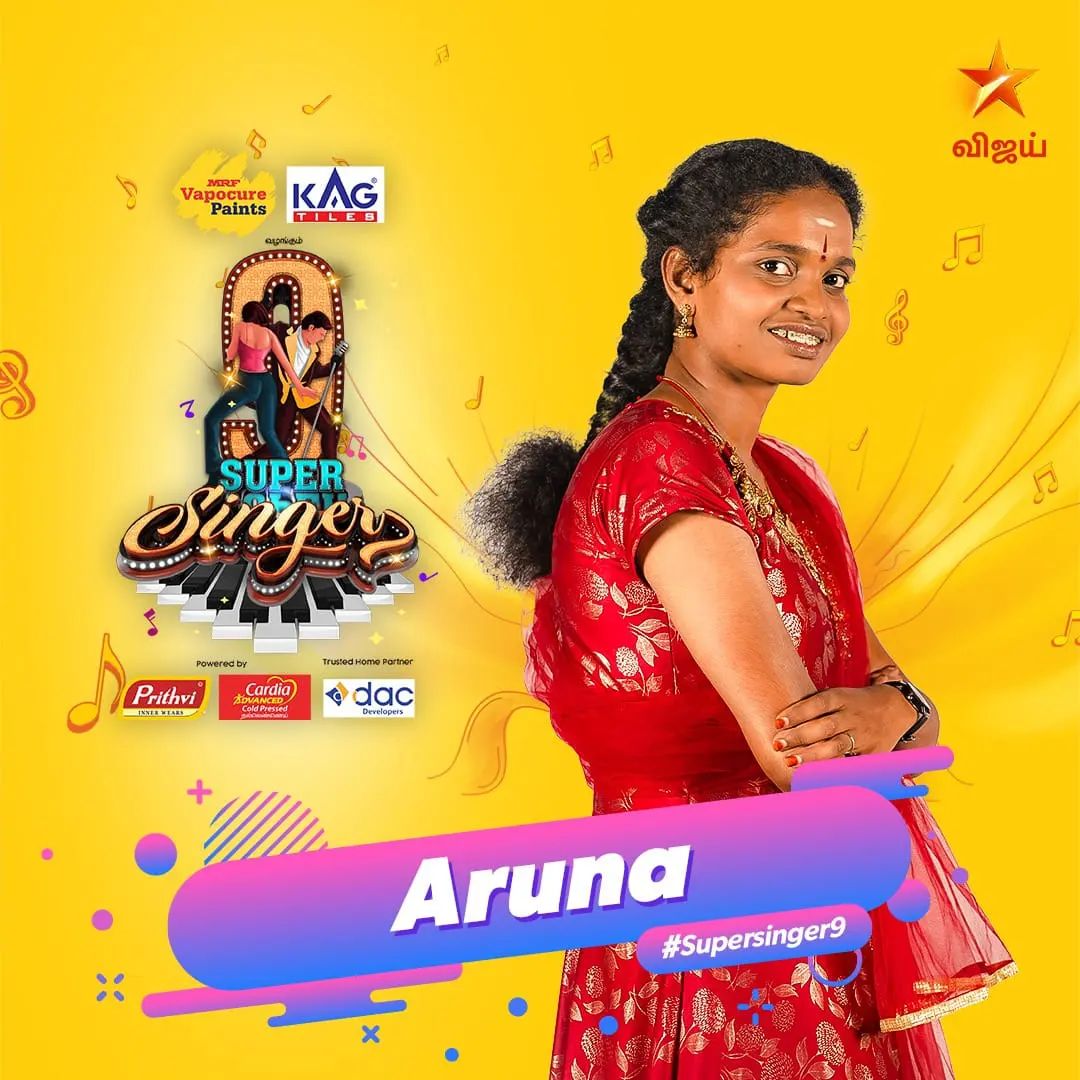 Aruna Super Singer 9 Contestant