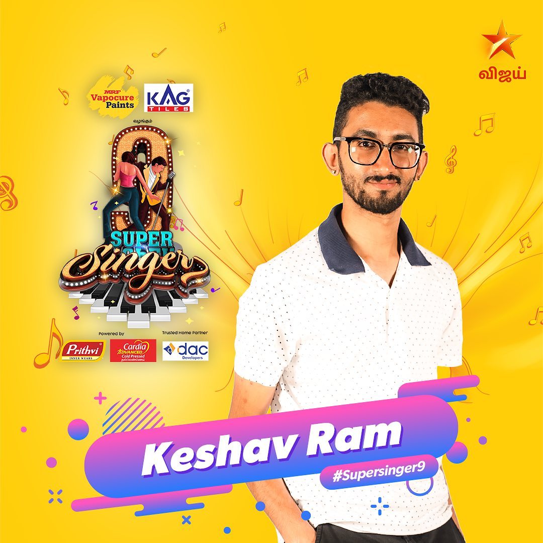Keshav Ram Super Singer 9 Contestant