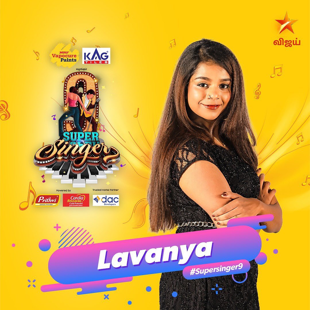 Lavanya Super Singer 9 Contestant