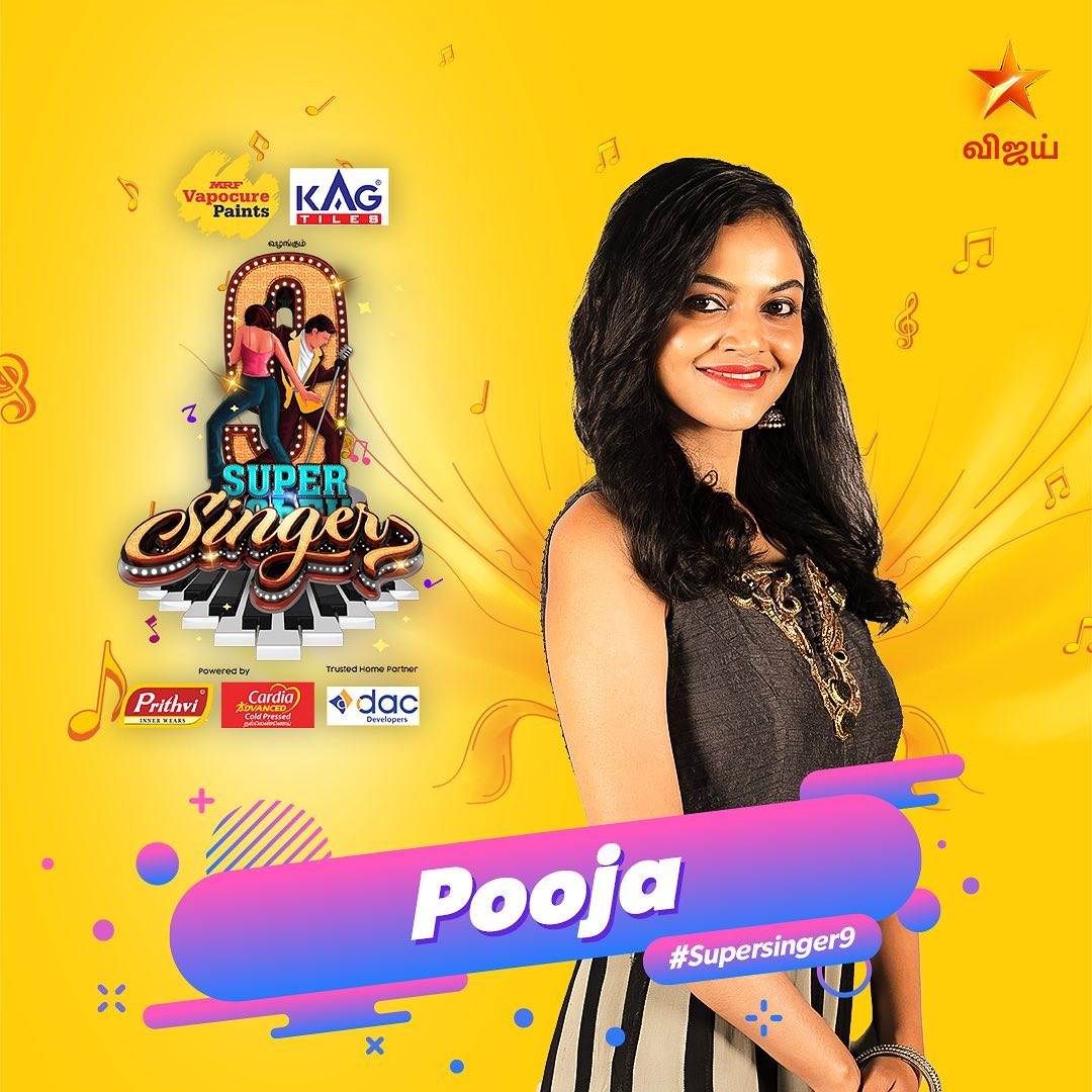 Pooja Super Singer 9 Contestant