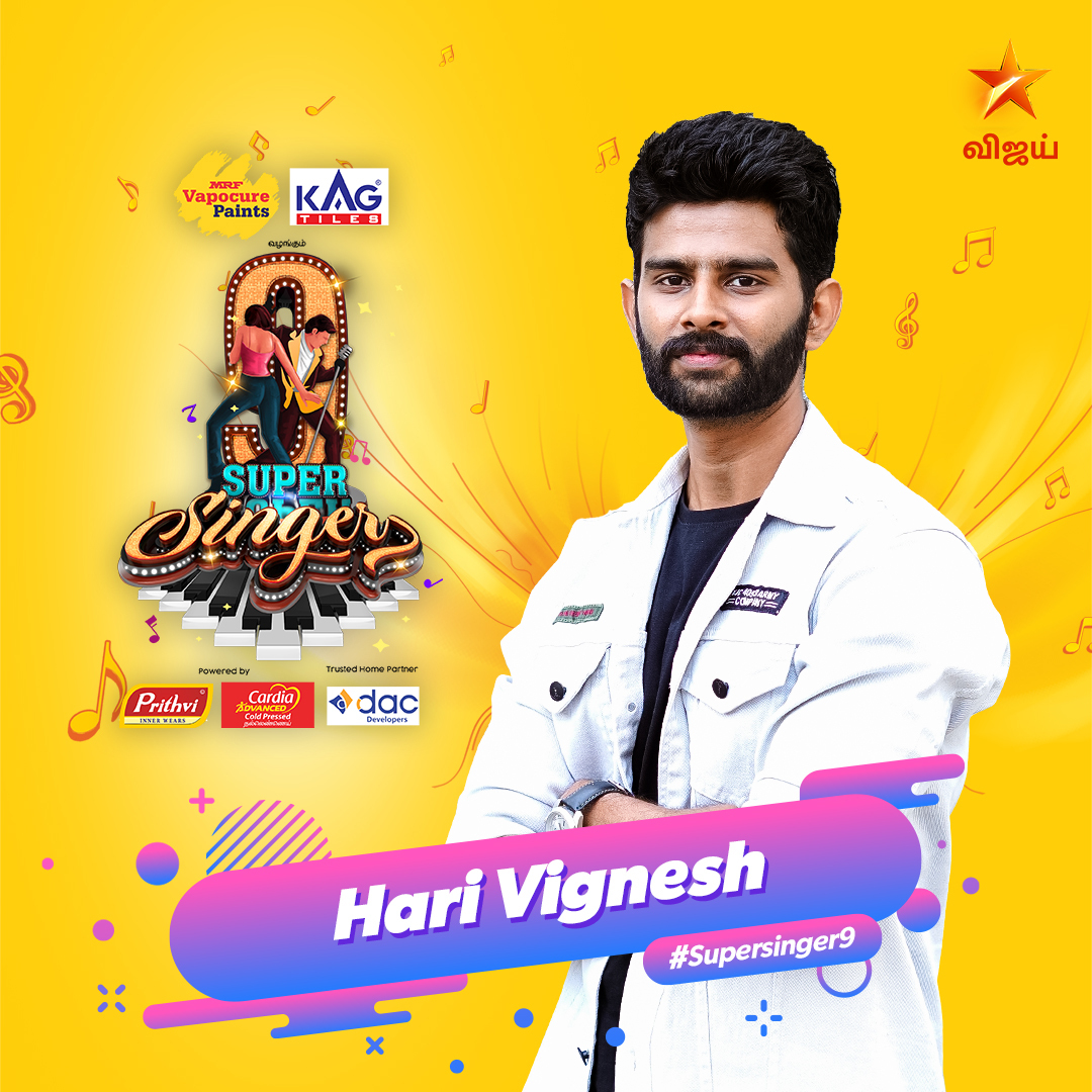 Hari Vignesh - Super Singer 9 - Age, family, Profile, Biography ...